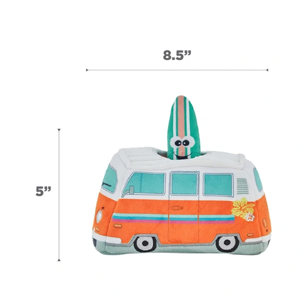 Outward Hound Taco Truck and Surf Van (2) Dog Toys Hide a Toy Puzzle